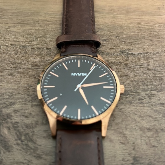 MVMT Leather Watch - Picture 2 of 3